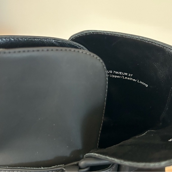 New Vince Kaelyn Leather Moto Boots - Picture 6 of 6